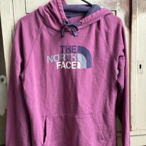 Women Size Large Purple North Face Hoodie!